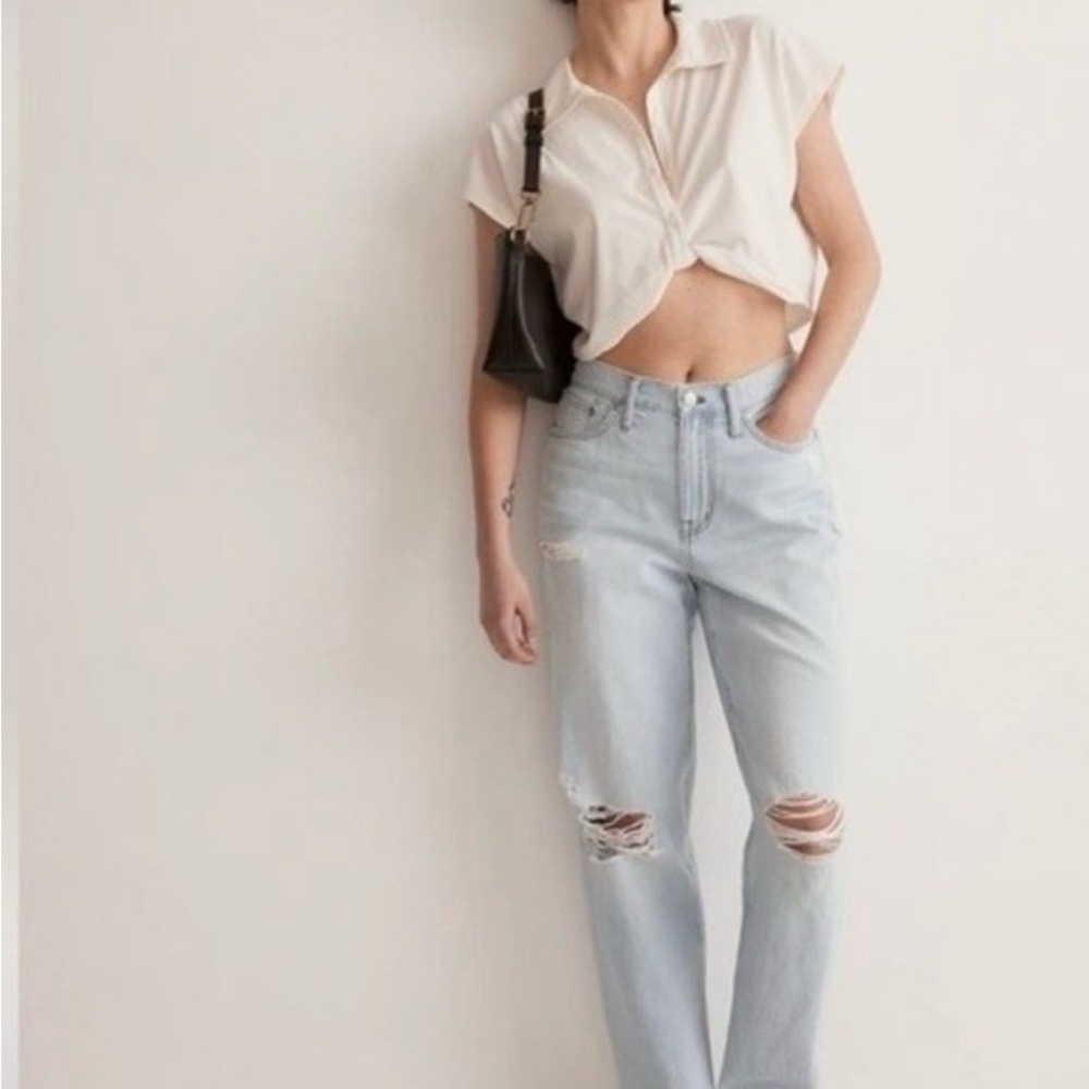 Madewell Slouchy Boyfriend Jean – Wrightlane Wash